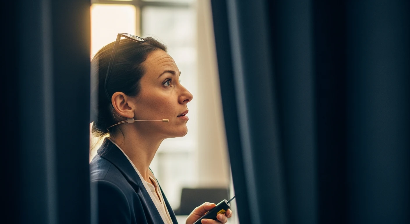 Lampenfieber oder Redeangst?