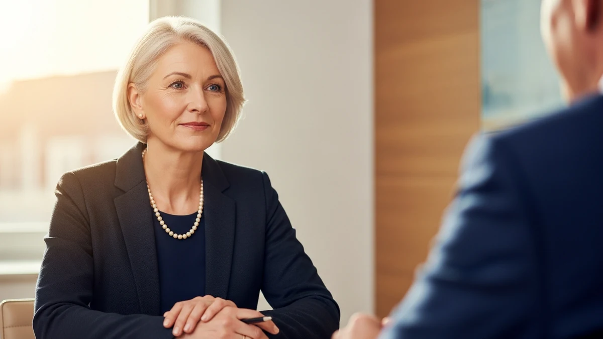 Vertriebsprofi im Beratungsgespräch mit einer Kundin