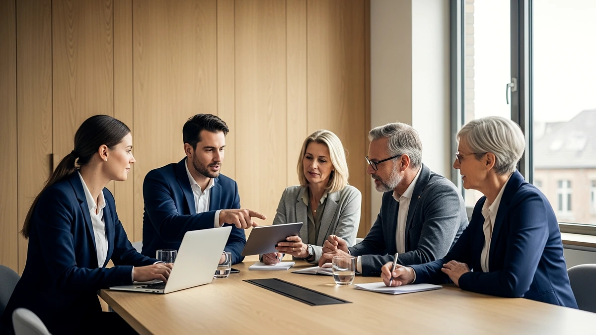 So entsteht Synergie: Teammitglieder unterschiedlicher Generationen tauschen sich aus
