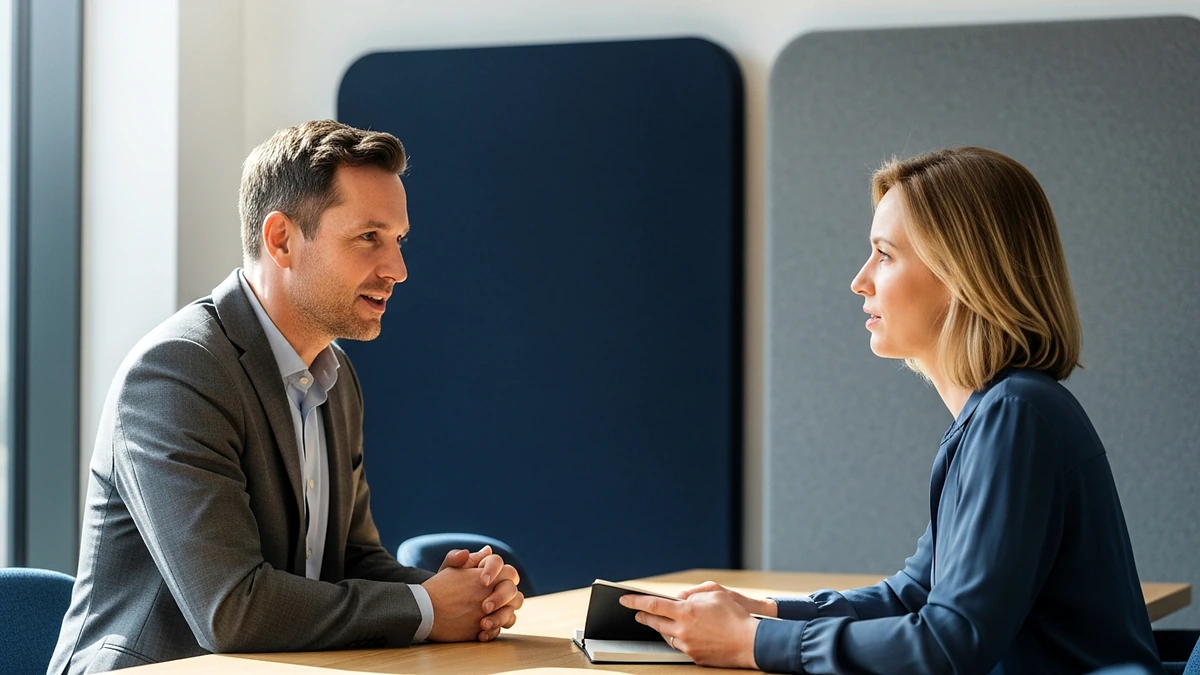 Whiteboard mit Prozessdiagramm für KI-Einführungsstrategie im Team