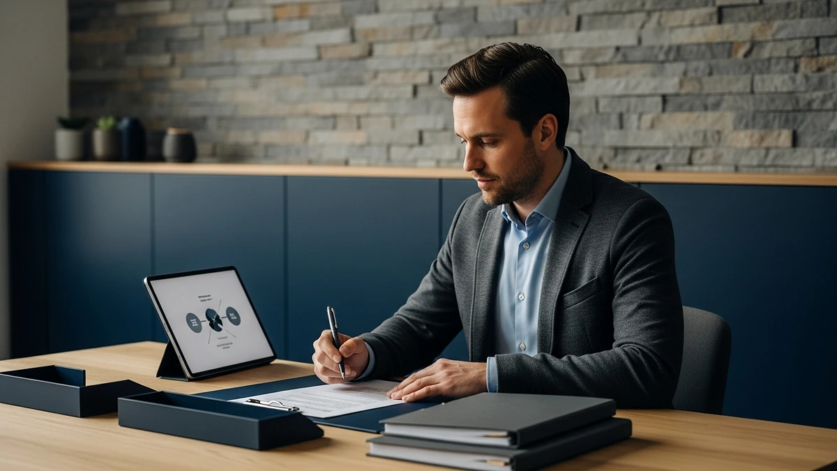 Geöffnete Notizbücher auf einem Tisch – Fortbildung und Weiterbildung im Vergleich